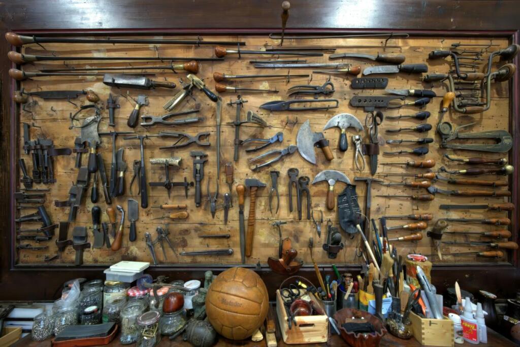 経験値を表すたくさんの道具